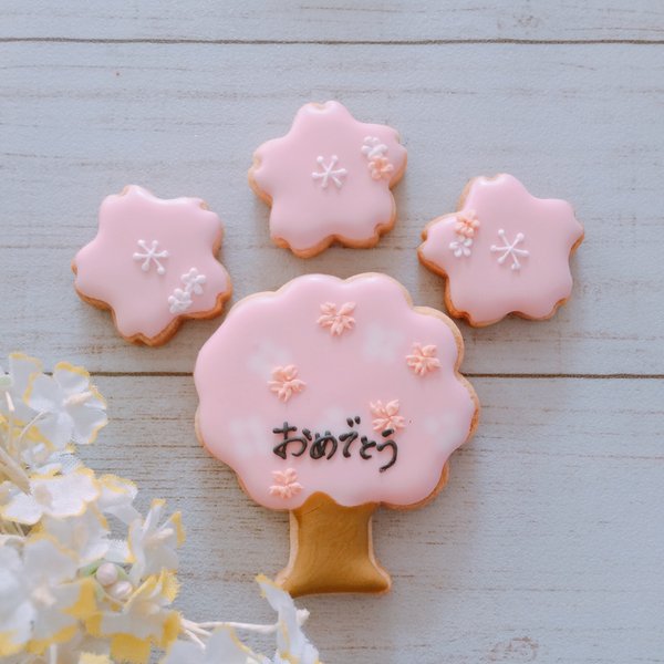 春!桜満開 アイシングクッキー♡ - icing cookie sucre cresia 春!桜満開 アイシングクッキー♡ - icing cookie sucre cresia