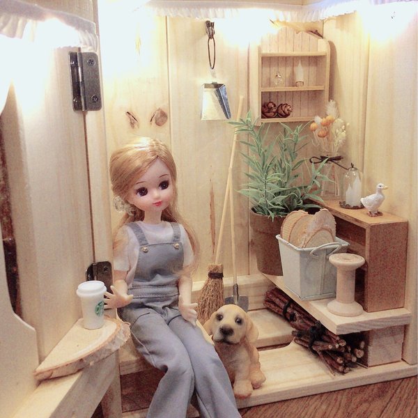 リカちゃんハウス 小さな小屋スタイル 1/6ドールハウス リカちゃんハウス 小さな小屋スタイル 1/6ドールハウス