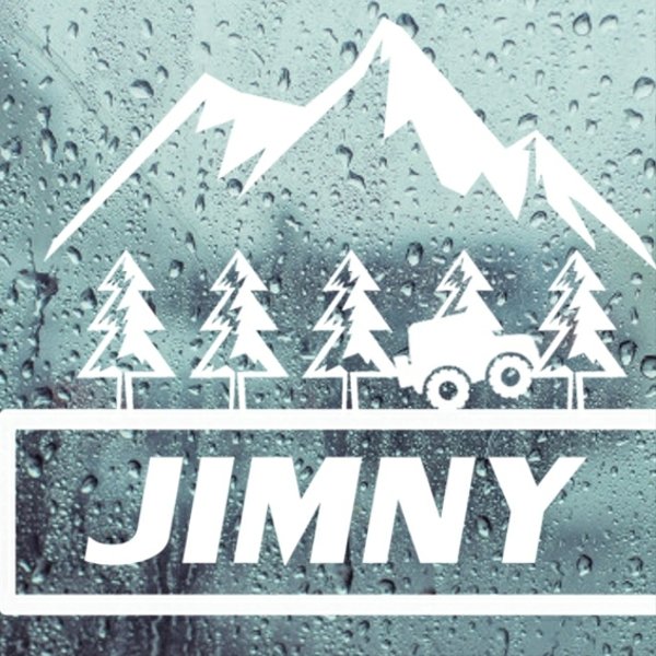 山と木とジムニー カッティングステッカー カワイイ ステッカー Jimny YAMACHI6571'S GALLERY minne  国内最大級のハンドメイド・手作り通販サイト