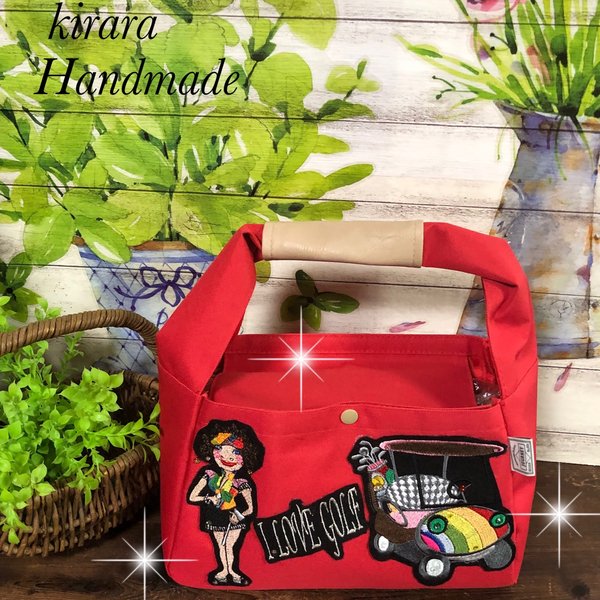 ロラライハリス刺繍 カートバッグ - kirara1122 | minne 国内 ロラライハリス刺繍 カートバッグ - kirara1122 | minne 国内