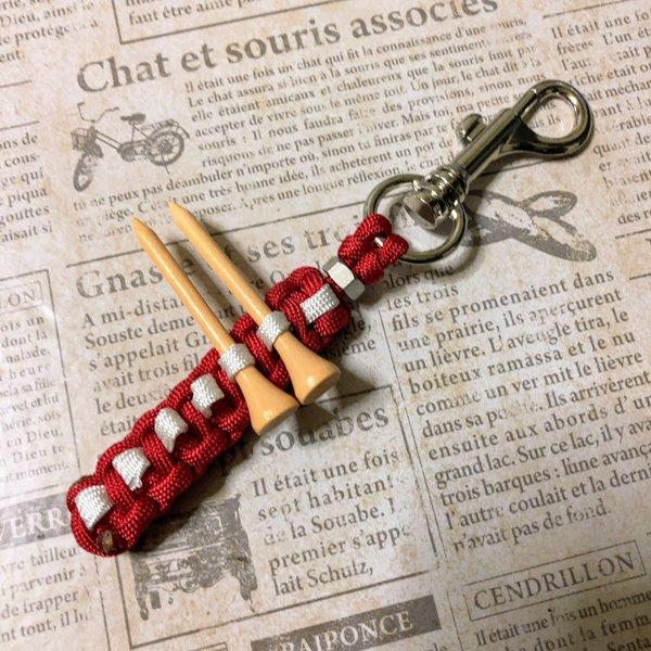ゴルフ ティーホルダー ベルトループ RW - JKING'S PARACORD
