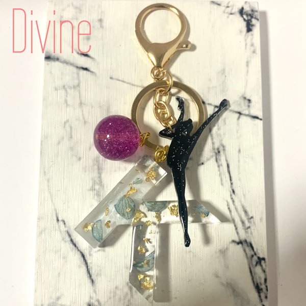 ハンドメイド 新体操 ロープのキーホルダー www.tasbelize.com