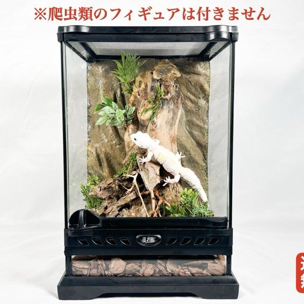 爬虫類ケージ(レイアウト済み品)(レオパ ニシアフ) - TREE 爬虫類ケージ(レイアウト済み品)(レオパ ニシアフ) - TREE