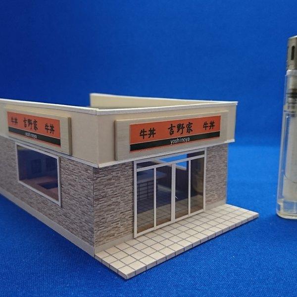 ◇オリジナル店舗建築模型08◇スケール1/87 ねばっこい HOゲージ ◇オリジナル店舗建築模型08◇スケール1/87 ねばっこい HOゲージ