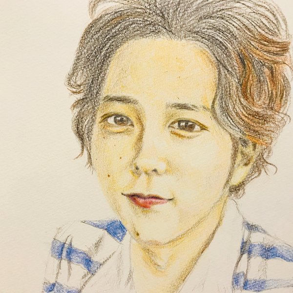 色鉛筆でオーダー似顔絵(イラスト) - COLOR_PENCILS' GALLERY 色鉛筆でオーダー似顔絵(イラスト) - COLOR_PENCILS' GALLERY