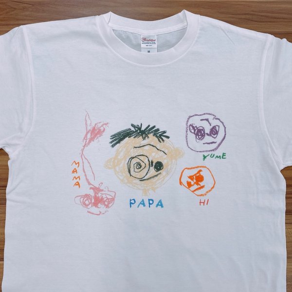 お誕生日プレゼントにも 子供の絵で作るお絵描きtシャツ フルカラー可 Kissa Yoshino Minne 国内最大級のハンドメイド 手作り通販サイト お誕生日プレゼントにも 子供の絵で作るお絵描きtシャツ フルカラー可 Kissa Yoshino Minne 国内最大級のハンドメイド 手作り通販サイト