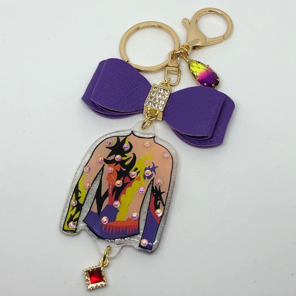 ハンドメイド 新体操 ロープのキーホルダー www.tasbelize.com