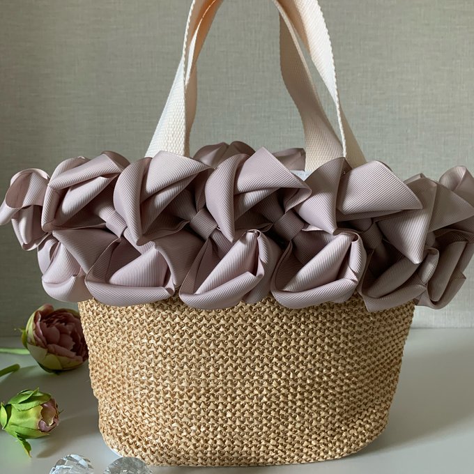 注目のブランド fog linen workサイザルかごバッグ