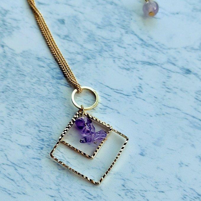 アメジスト ネックレス ネックレス | egroques.com