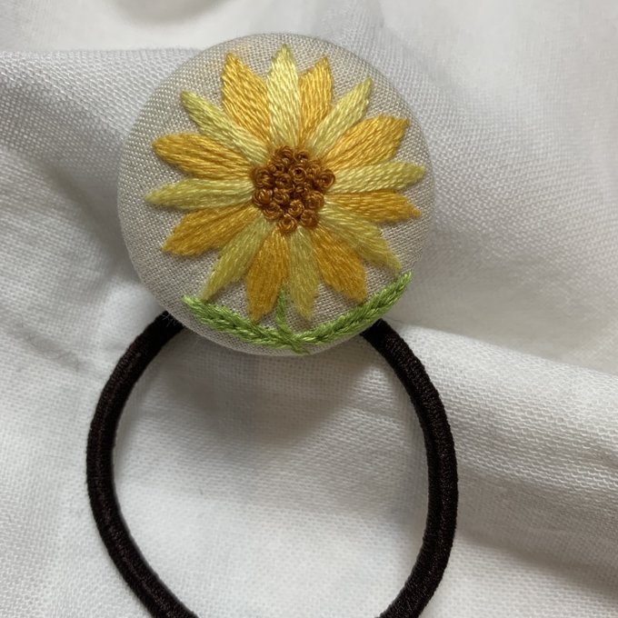 ひまわりのくるみボタン | www.jarussi.com.br