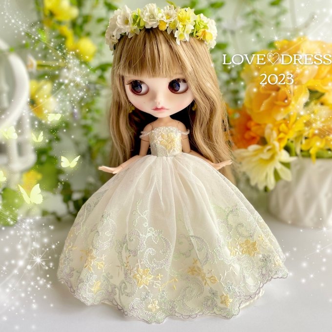 Springドレス🌼ブライス用 - Dear fairies | minne 国内最大級の Springドレス🌼ブライス用 - Dear fairies | minne 国内最大級の