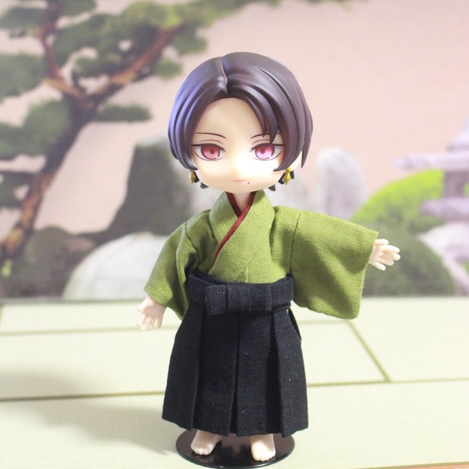 オビツ11 袴 緑 ねんどろいどどーる - 椿'S GALLERY | minne オビツ11 袴 緑 ねんどろいどどーる - 椿'S GALLERY | minne