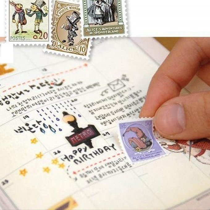 切手風シール ロンドン アンティーク デザインシール 80枚入り - ALL MY LOVING  minne  国内最大級のハンドメイド・手作り通販サイト