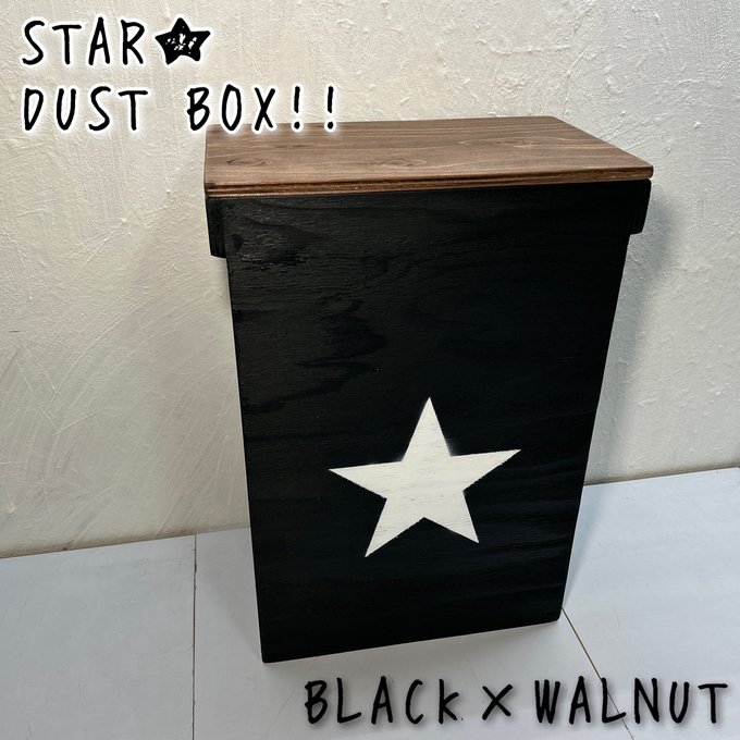 品質が完璧 STAR☆ DUST BOX ごみ箱 男前家具 新品！ お買い得 dhlcm.lk