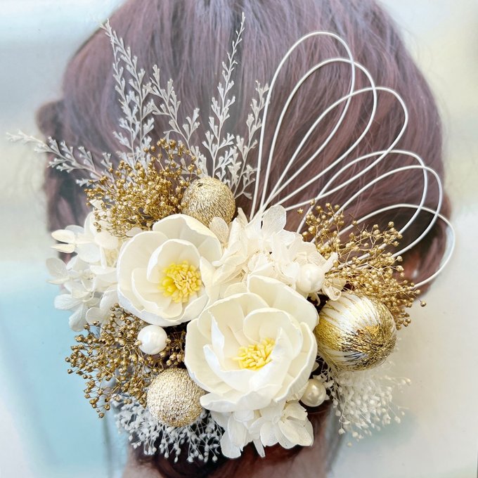 結婚式 いろいろ 花束 プリザーブドフラワー 髪飾り付き ブーケ 結婚式 いろいろ 花束 プリザーブドフラワー 髪飾り付き ブーケ