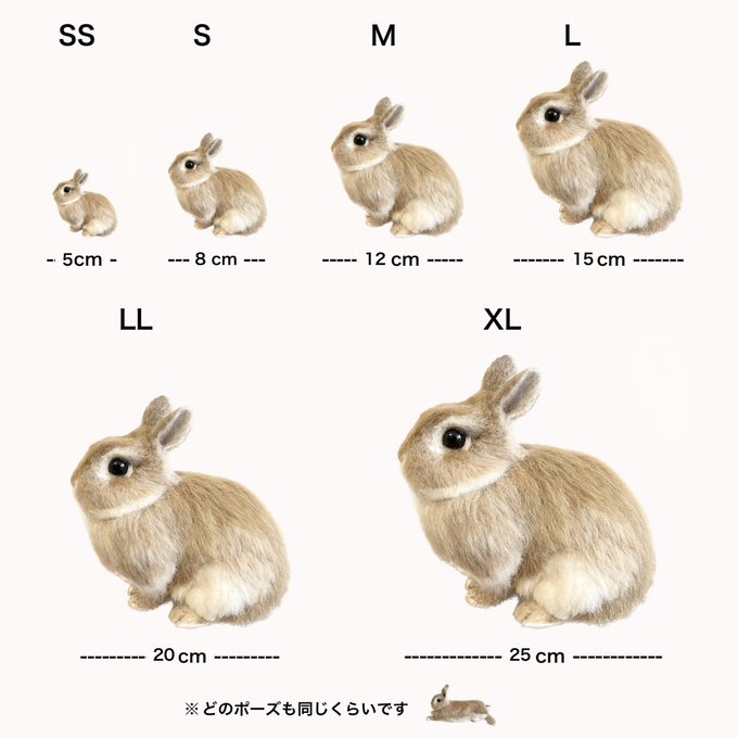 オーダーメイド】【Sサイズ】羊毛フェルト うさぎ ペット オーダーメイド】【Sサイズ】羊毛フェルト うさぎ ペット