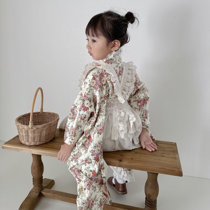 大人気❣️3歳アンティーク七五三セパレート着物 - fleurette 大人気❣️3歳アンティーク七五三セパレート着物 - fleurette