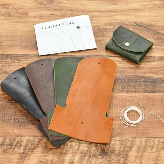キット DIY ミニ財布 ボタン付き コインケース カード 名刺 小銭 キット DIY ミニ財布 ボタン付き コインケース カード 名刺 小銭