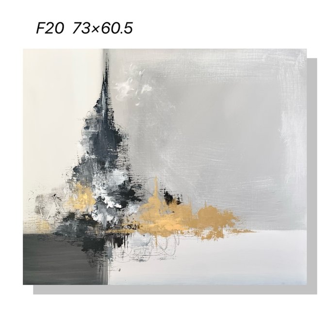 現代アート 73×60.5㎝ F20 大きめ モダン 絵画 原画 抽象画