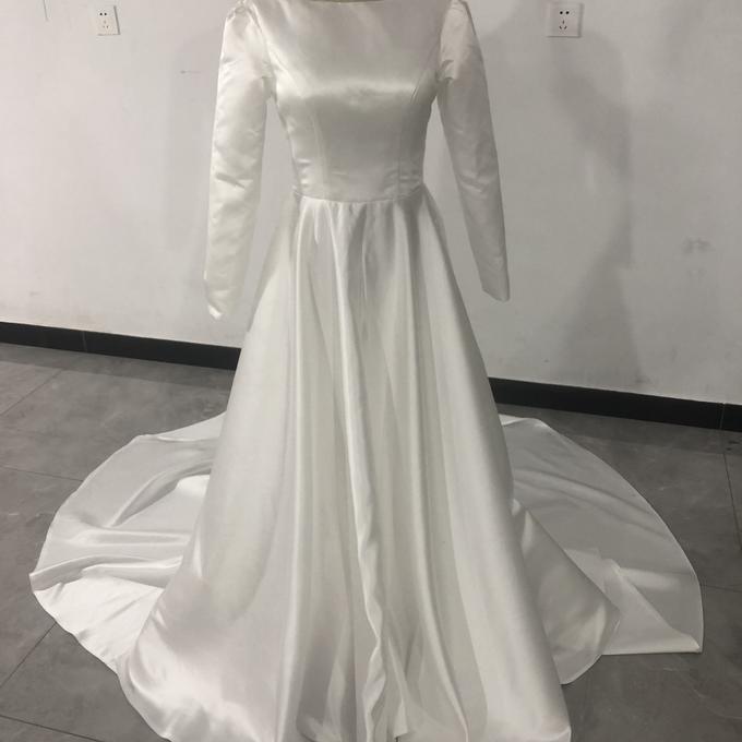 花嫁さん 9号サテントレーンドレス結婚式にお色直しにイベントに舞台に 花嫁さん 9号サテントレーンドレス結婚式にお色直しにイベントに舞台に