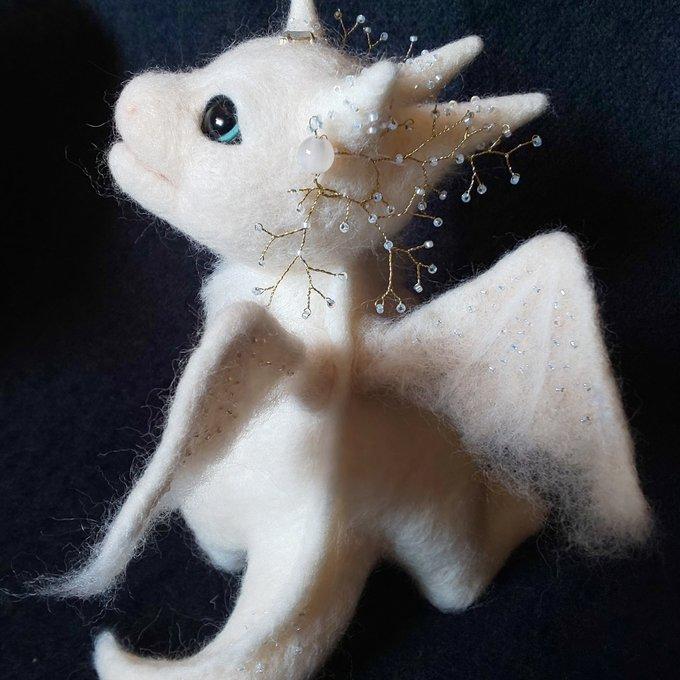 スノーベビードラゴン❄️ - 2525KURO'S GALLERY | minne 国内最大級の