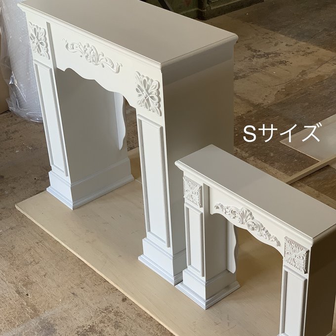 数量は多】 マントルピース 箱根ロマン(Hakone Roman)手作り家具