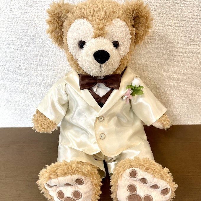 大人気♡】アンティークカラー ダッフィー&シェリーメイ 大人気♡】アンティークカラー ダッフィー&シェリーメイ