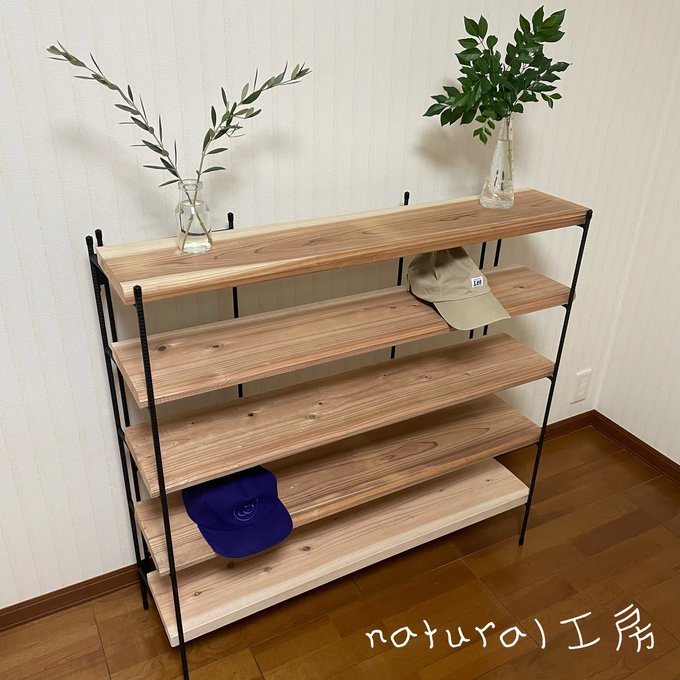 新商品‼️手作りアイアン家具 折り畳みラック 西海岸インテリア 新商品‼️手作りアイアン家具 折り畳みラック 西海岸インテリア