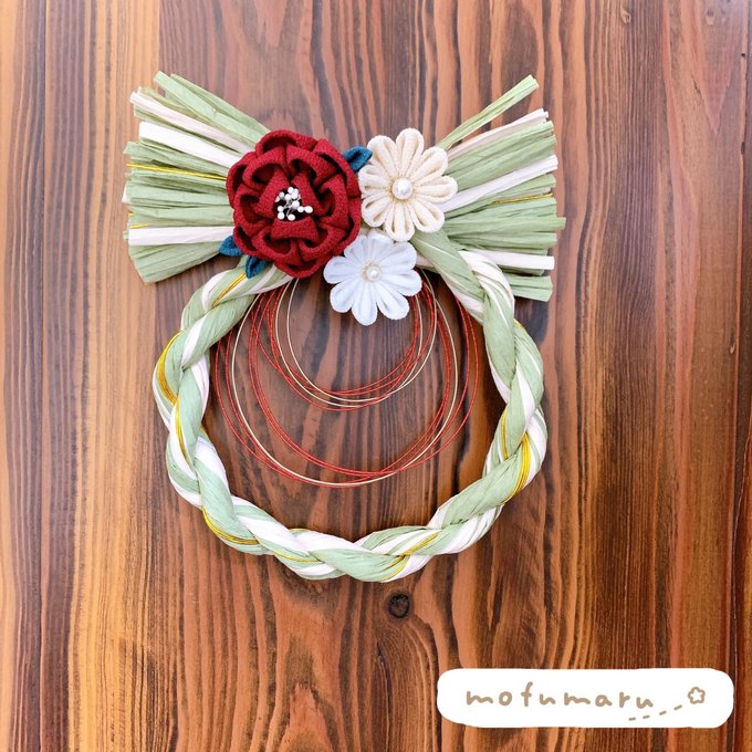 ちりめん細工のお雛様リース*ハンドメイド けたたましく ちりめん細工のお雛様リース*ハンドメイド けたたましく