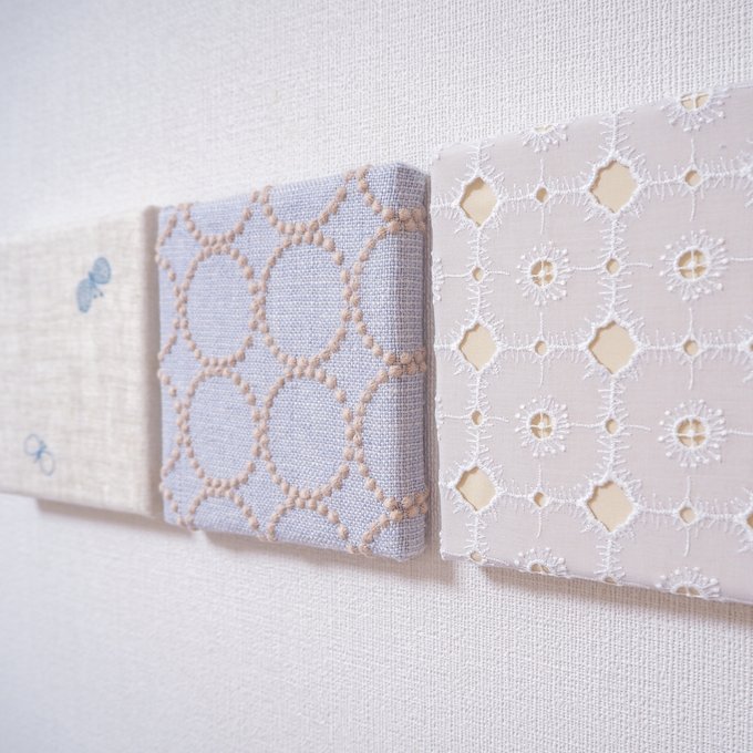 No.798.☆haseyan☆ミナペルホネンファブリックパネル3枚set No.798 No.798.☆haseyan☆ミナペルホネンファブリックパネル3枚set No.798