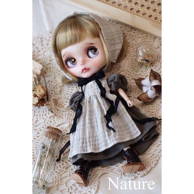 ブライス ✽ リカちゃん お洋服 アウトフィット - Nature | minne 国内