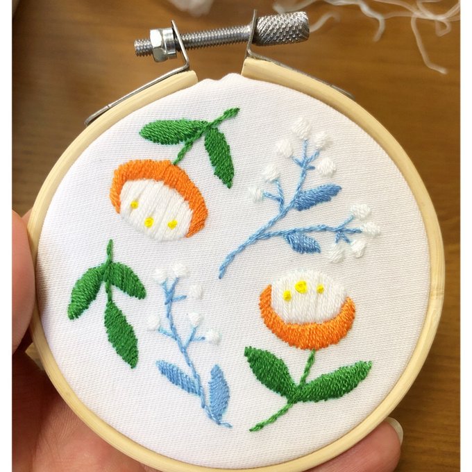 ハンドメイド刺繍-