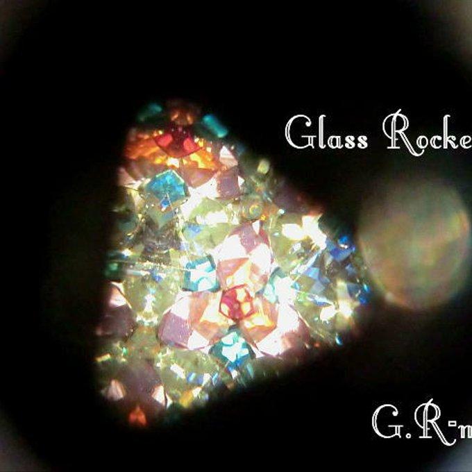 スワロフスキー」万華鏡ペンダント 再販 - Glass Rockets G.R-mik