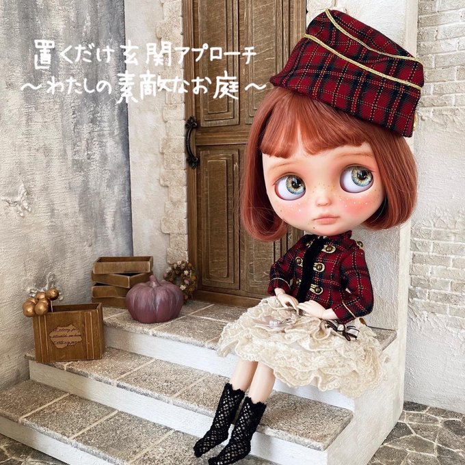 ミニチュア ドールハウス 背景ボード 壁 床 ブライス リカちゃん ミニチュア ドールハウス 背景ボード 壁 床 ブライス リカちゃん