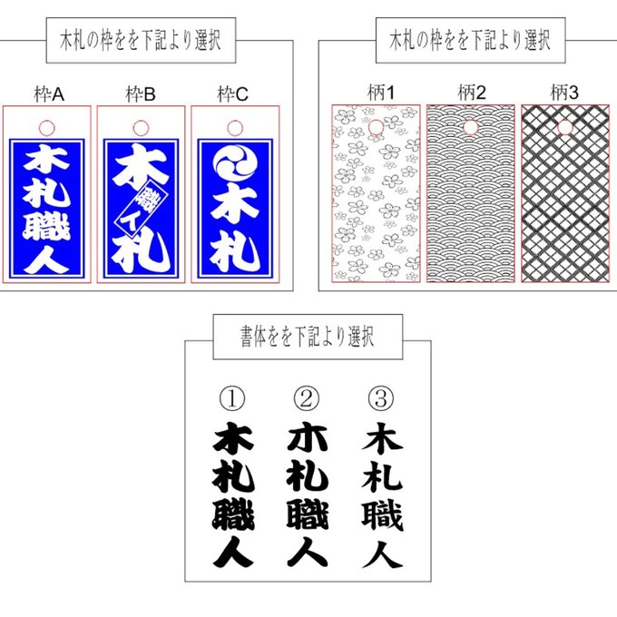 迫力の深彫り 木札 ‼️粋な喧嘩札 目立つ祭り札 木札職人のお勧め 片面