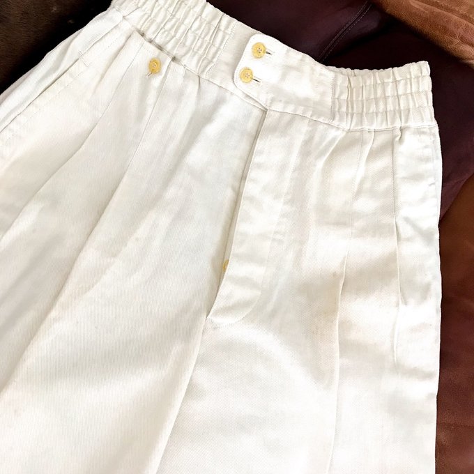 メンズ men's リネン100% ツータック ワイドパンツ スラックス メンズ men's リネン100% ツータック ワイドパンツ スラックス