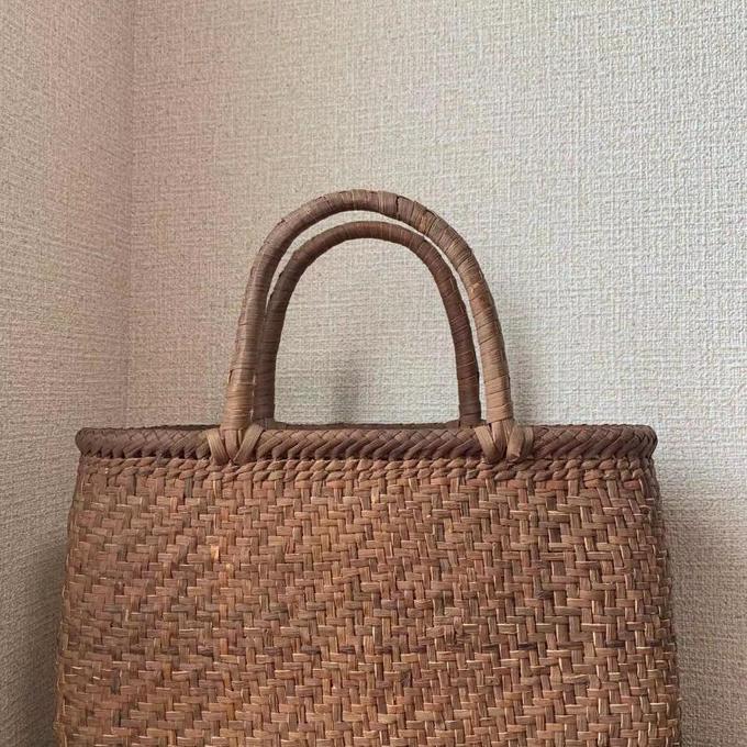山葡萄 手作り かごバッグ 網代編み 細ひご 一番皮 - DYSANIA'S 山葡萄 手作り かごバッグ 網代編み 細ひご 一番皮 - DYSANIA'S