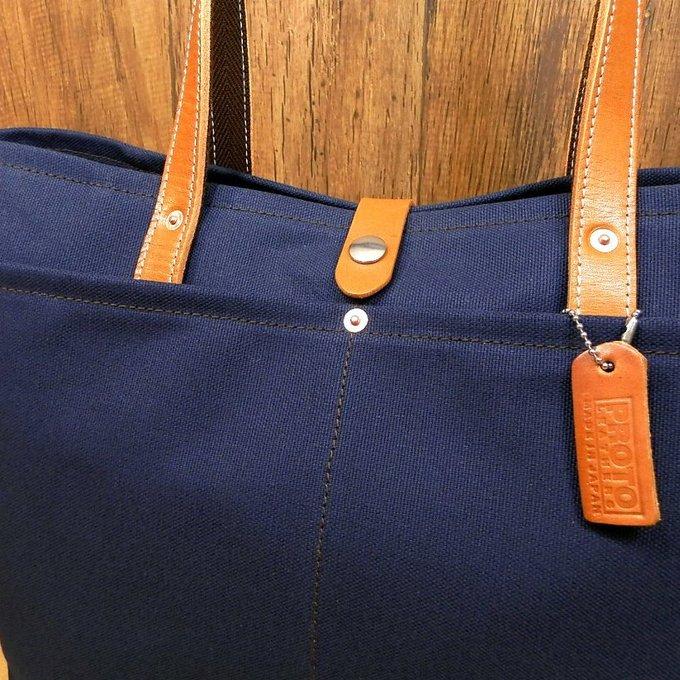 国産レザーPROTO LEATHERS ブラック トートバッグ 国産レザーPROTO LEATHERS ブラック トートバッグ(フラップ