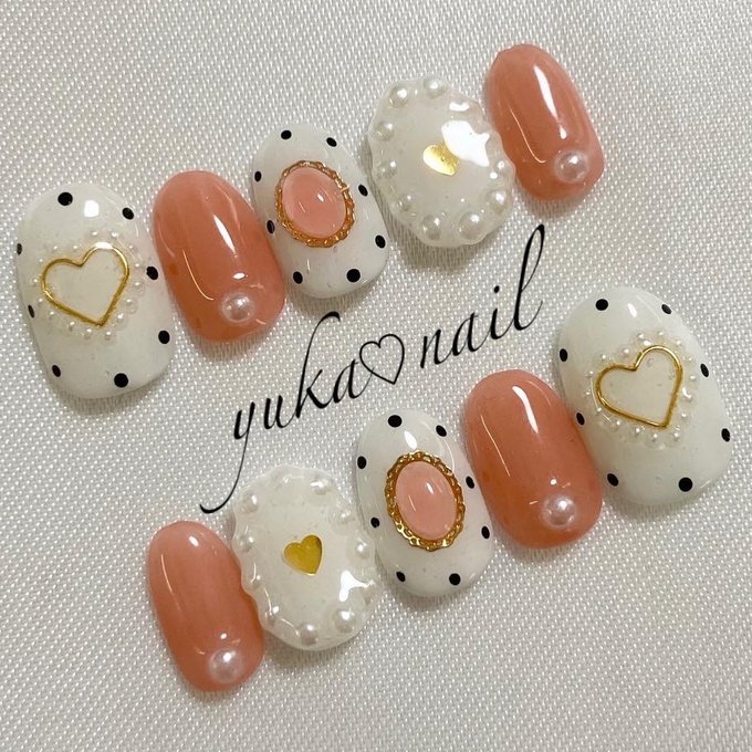 推しカラーはオレンジですネイル YUKA NAIL ~nail tip Shop~ minne 国内最大級のハンドメイド・手作り通販サイト