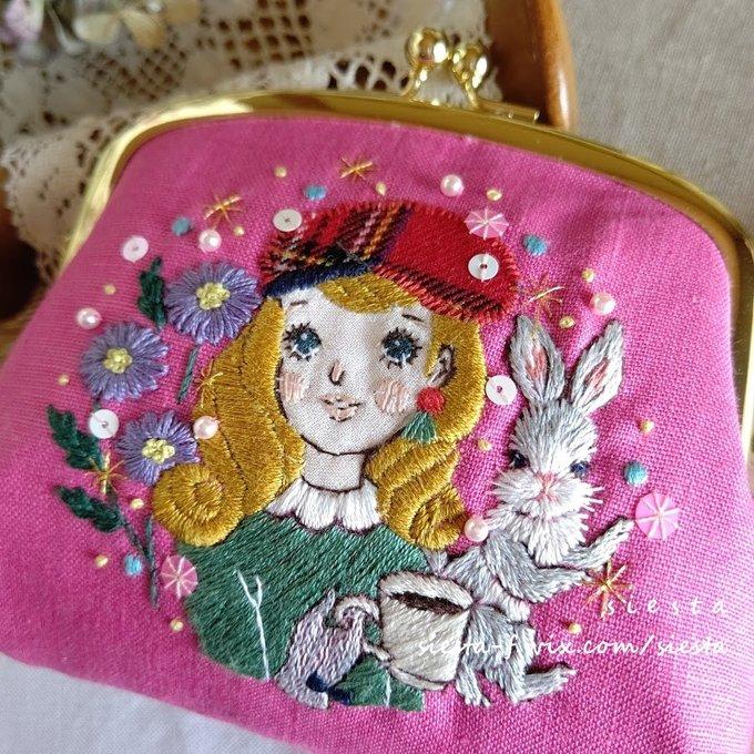 昭和レトロ がま口 財布 ビーズ 刺繍 欲しけれ 昭和レトロ がま口 財布 ビーズ 刺繍 欲しけれ