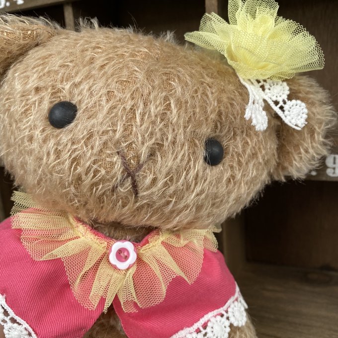 pi's bear オリジナル テディベア ハンドメイド ぬいぐるみ くま pi's bear オリジナル テディベア ハンドメイド ぬいぐるみ くま