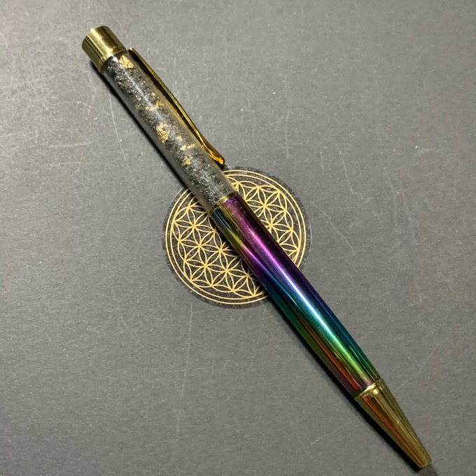 レア開運ボールペン 二本 ReA 黒色インク 幸運 願い事が叶う 文房具