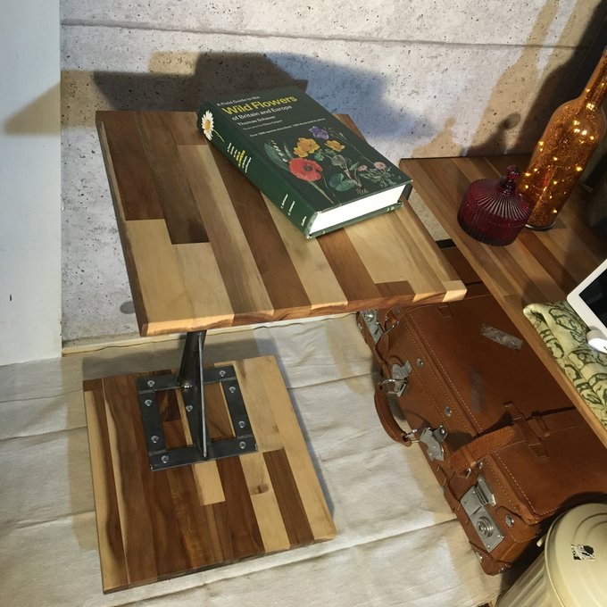 アイアン家具 アカシア集成材を使用したシンプルオシャレな アイアン家具 アカシア集成材を使用したシンプルオシャレな