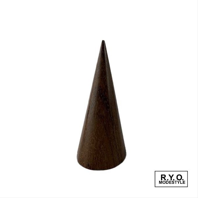 木製円錐 Lサイズ 2個セット 黒檀・紫檀・椰子・ココナッツ minne  国内最大級のハンドメイド・手作り通販サイト