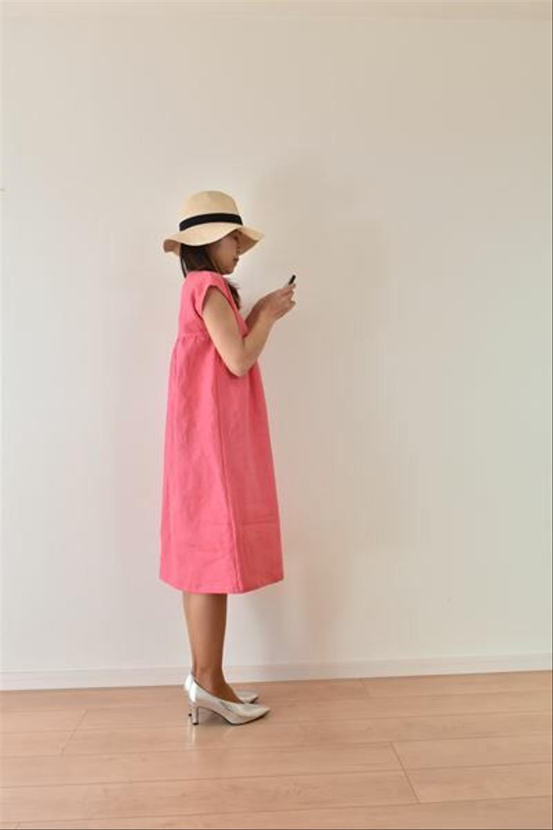 ストライプ デザイン/Striipe design 美品◇着物リメイクシフォン
