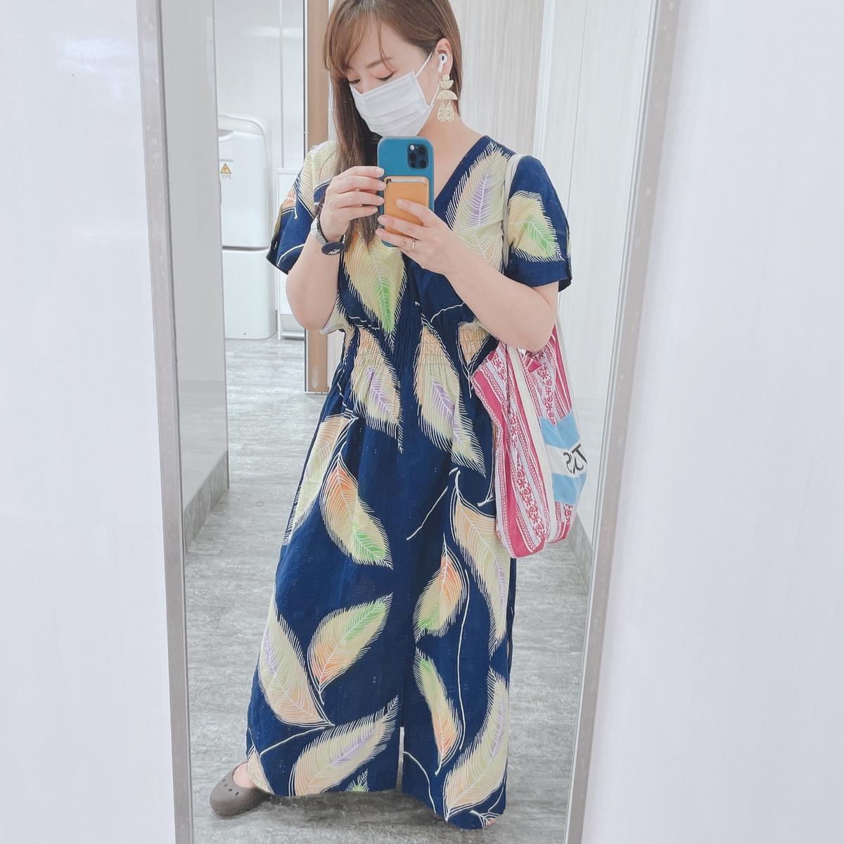 有松絞り 浴衣 ハンドメイド トールサイズ ロング マキシ ワンピース ワンピ ハンドメイド浴衣生地ワンビース90cm