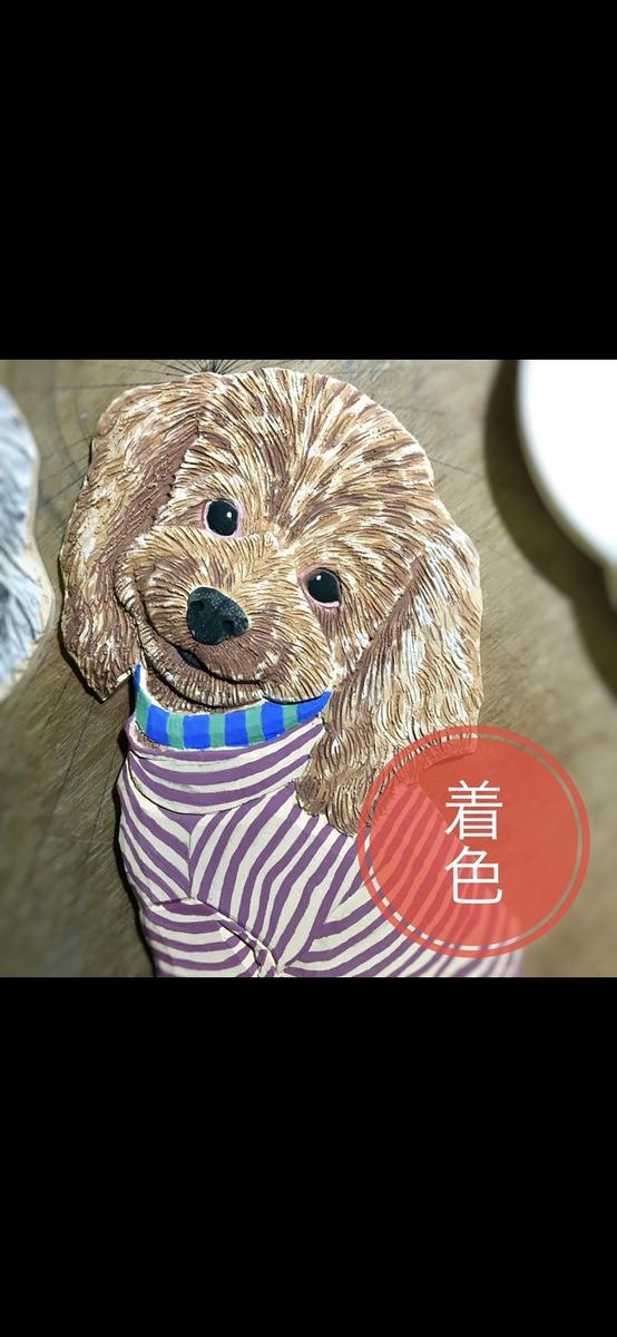 【オーダーメイド陶芸】愛犬&愛猫レリーフ 6