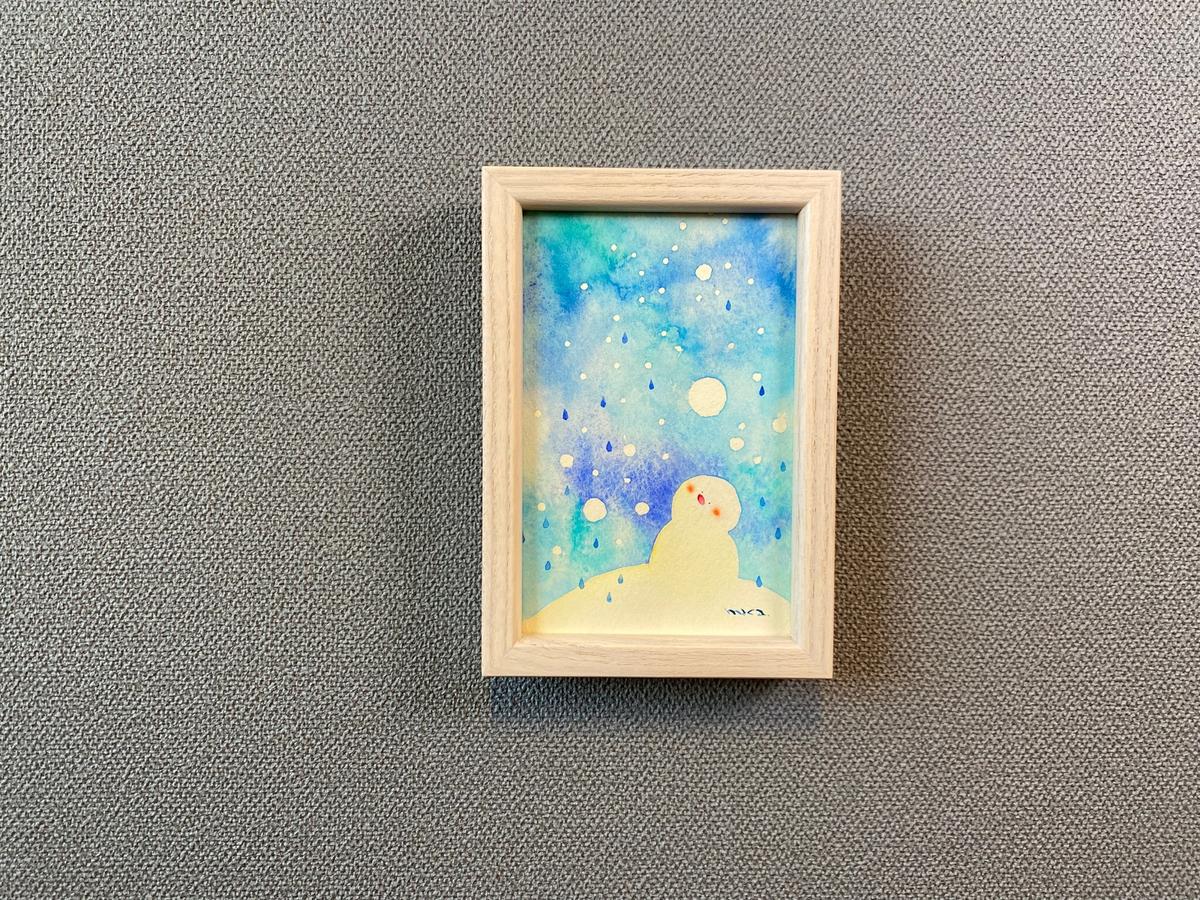 原画】水彩イラスト スノーマンの冬 - ascotwm.com