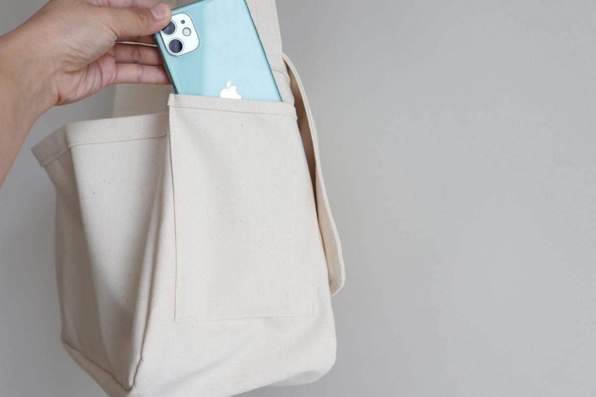 ニュースペーパーバッグ M 自分で育てるヴィンテージ 倉敷帆布 ニュースペーパーバッグ M 自分で育てるヴィンテージ 倉敷帆布