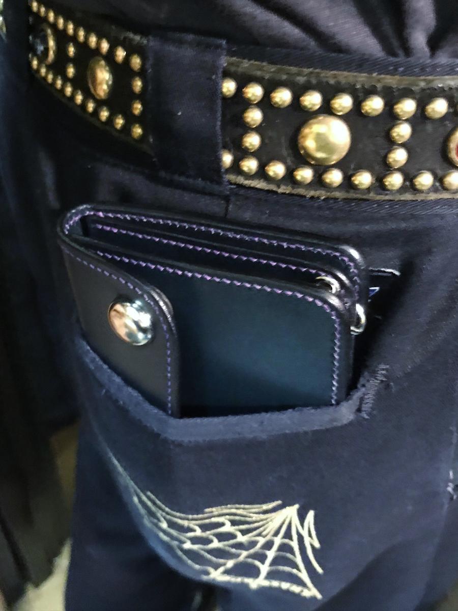 トラッカーウォレット サドルレザー 革財布 手縫い ハンド トラッカーウォレット サドルレザー 革財布 手縫い ハンド